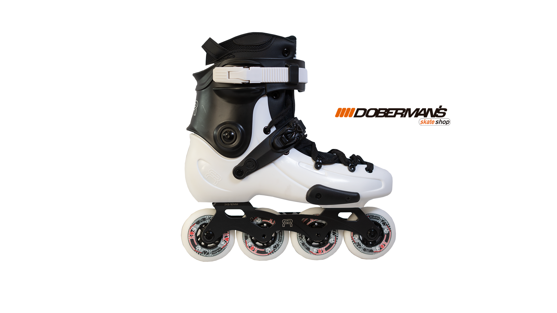 FR Skates FR3 80 White 2023