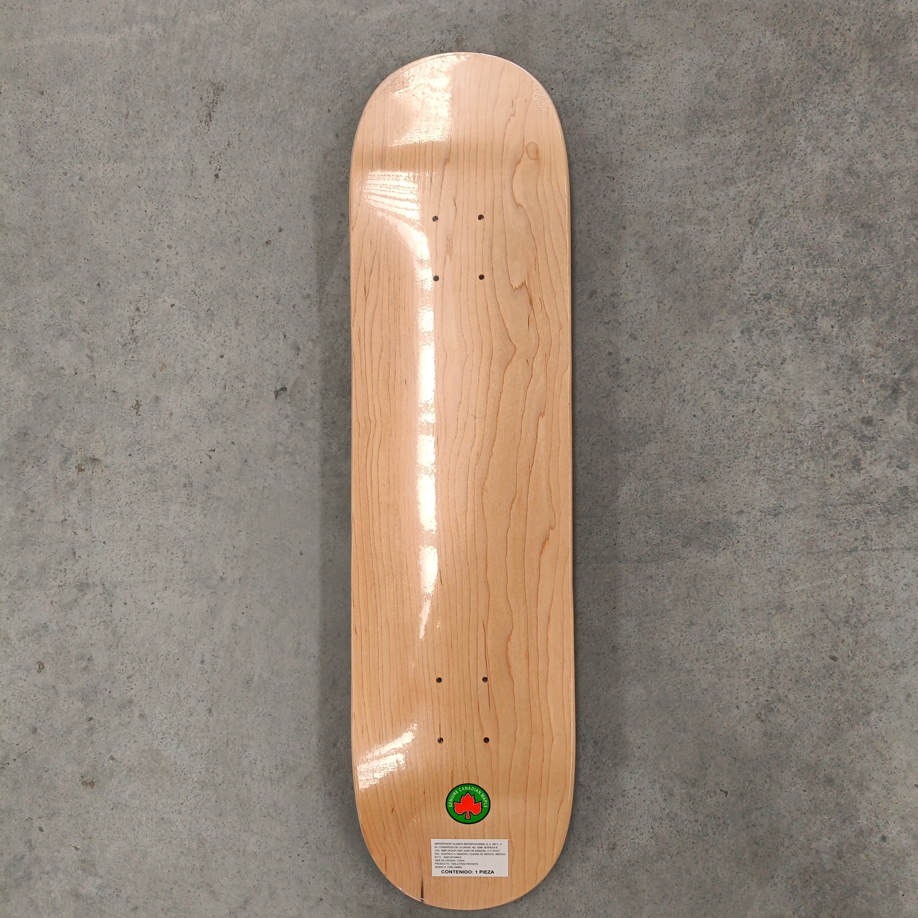 Skateboard Naked tabla virgen